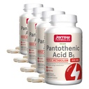 Formules de collage Acide pantothénique B5 500 mg - 100 capsules de légumes - Supplément alimentaire essentiel de vitamine B - Production d'énergie et soutien au métabolisme - 100 portions (paquet de 4)