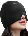 Migraine Relief Cap, Kopfschmerzen Relief Cap Mask Produkte, Cooling Odorless Gel Ice Head Wrap für Spannung, Stress, Hangover & Puffy Eyes
