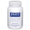 Pure Encapsulations Curcumin 500 mit Bioperine - Antioxidante Ergänzung zu unterstützen Gelenke, Gewebe, Leber, Colon & Cellular Health* - mit Kurkuma & Bioperine - 60 Kapseln