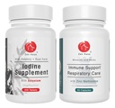 Zen Haus Iodine und Immun Bundle - 12,5 mg Iodine Complex mit der Immun- und Atemunterstützungsformel