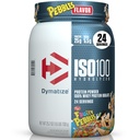 Dymatize x Fruity Pebbles ISO100 Whey Protein Powder Isolate, 25g Protein, 20 Portionen, 5.5g BCAAs, 120 Cal., Glutenfrei, 1g Fett, 1g Zucker, 2g Carb (24 Servierungen)