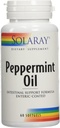 Solaray - Pfefferminzöl, 60 Weichgele