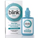 BLINK Tears Schmieren Augentropfen, Feuchtigkeitsspenden & Beruhigen für Mild zu moderaten trockenen Augen, mit Hyaluronat, Reduziert Unglück, langlebige Hydration, Beruhigungen & Feuchtigkeit, 1 Fl Oz