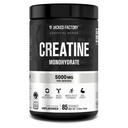 Jacked Factory Creatine Monohydrate Powder 425g - 5g Daily Micronized Creatine Monohydrate for Men and Women, Vegan-Friendly, Third-Party Tested - 85 Servings, Unflavored
