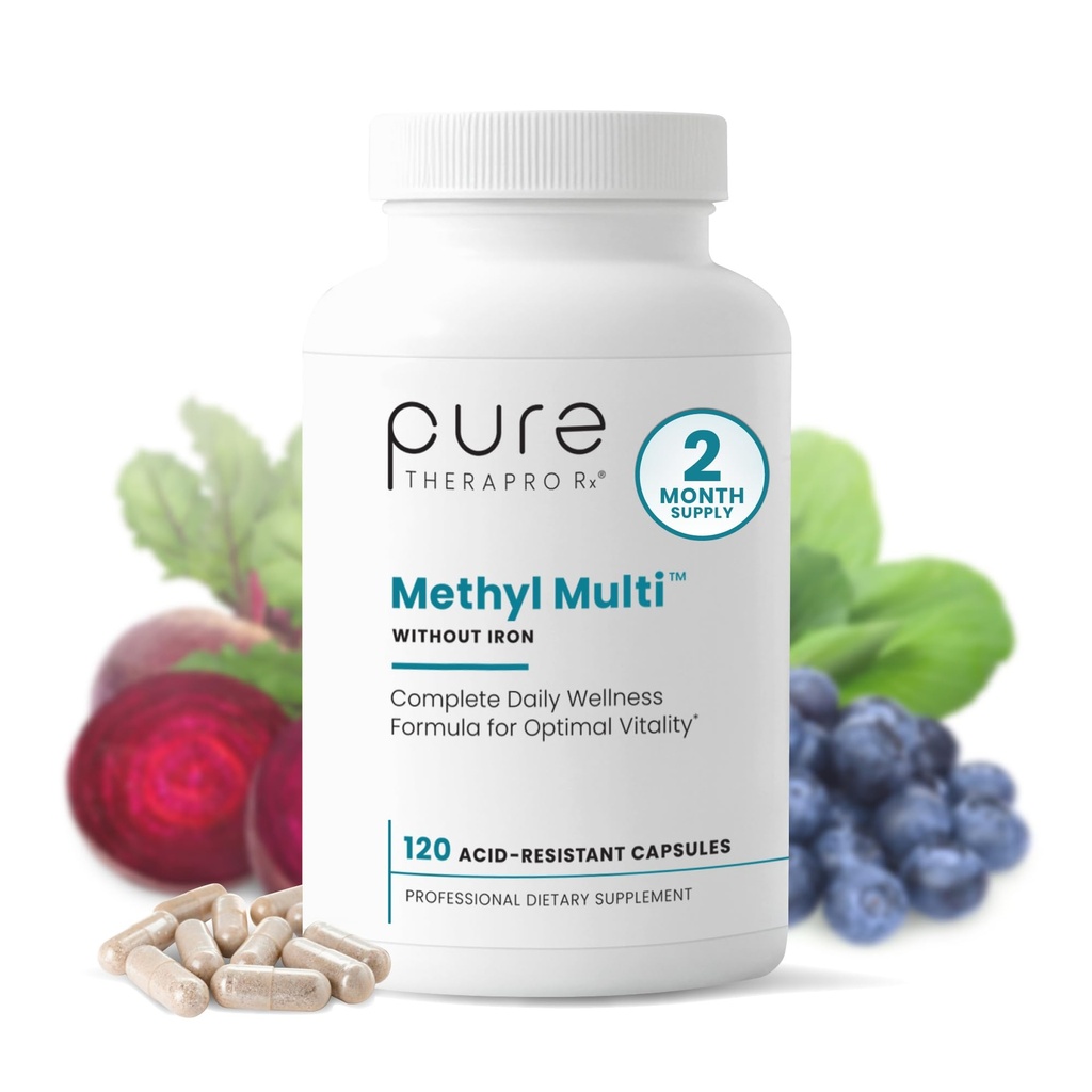 Multivitamine Méthylée de Therapro Rx pur pour hommes et femmes