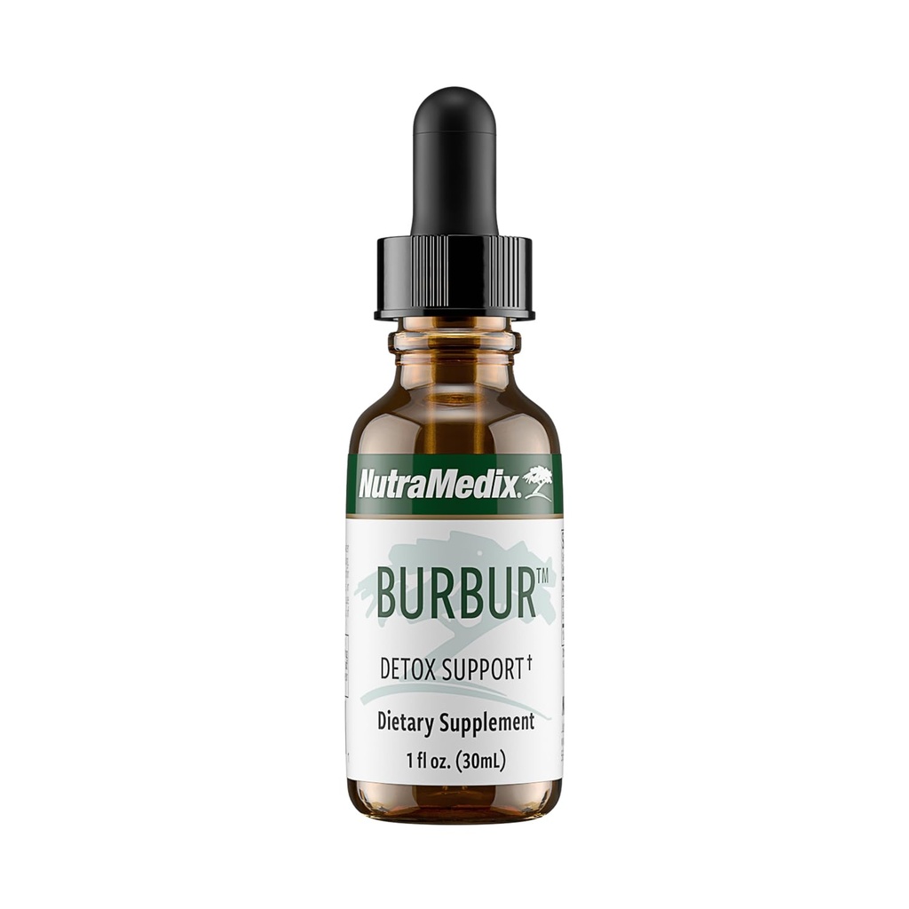 NutraMedix Burbur Supplement - Unterstützt Full Body Detox Cleanse für Damen und Herren - Förderung von Antioxidantien und mikrobielle Unterstützung - pflanzliche Tincture Made with Manayupa Blatt Extract (1oz / 30ml)