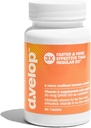 d.Velop Vitamin D Supplements 2400 IU, 20 mcg – Hohe Potenz Vitamin D3 für Immununterstützung, Knochen & Herz Gesundheit – 3X Schneller &amp; effektiver - Klinisch getestet - Vitamin D Pillen, 60 Zähler