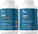 Dr. Tobias AKG Supplement & Joint Support Supplement - Unterstützt Energie, Muskeln, Knorpel & Joint Health, Non-GMO