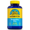 Nature's Life Zink Picolinate 30mg Plus 2mg Kupfer - Chelated Zink Supplement für Immun, Herz-Kreislauf, Haut, Zellfunktion und Muskelunterstützung - 60-Tage-Garantie - 250 Portionen, 250 Kapseln