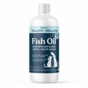 Fera Haustiere Fischöl - Omega 3 für Hunde & Katzen Gelenke zu unterstützen, Herz, Haut und Mantel Gesundheit - Non GMO mit Vitamin E - 16 oz