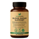 Blutzucker-Supplement mit Cinnamon, Bitter Melon – Unterstützt gesunde Blutzucker-Levels bereits in normalen Bereichen | Licorice Root Extract - 60 Kapseln