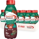 Premier Protein Shake, Limited Edition Winter Mint Chocolate, 30g Protein, 1g Zucker, 24 Vitamine & Mineralstoffe, Nährstoffe zur Unterstützung Immungesundheit, 11,5 oz, 12 Pack