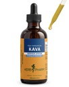 Bio Kava Root Liquid Extract für Stress Support & Entspannung: Vegan Kava Extract, Non-GMO Kava Kava Tincture für ruhige & entspannte Stimmung, Glutenfrei, 4 Oz | Bis zu 3 Monate Versorgung