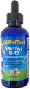 PetTest Methyl B12 Vitamin Liquid Tropfen 4fl oz (5000 MCG) Ergänzung mit Methylcobalamin für Diabetische Haustiere, maximale Absorption Energie für Hunde und Katzen