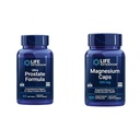 Life Extension Ultra Prostate Formula & Magnesium Caps, 500 mg, Magnesiumoxid, Citrat, Succinate, Herzgesundheit, Gesunde Knochen, Stoffwechselunterstützung, 100 vegetarische Kapseln