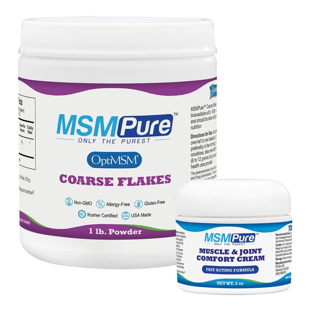 KALA SANTE MMPure Argiles grossières 1 lb et crème musculaire et articulaire 2 oz
