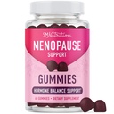 Menopause Support Gummies | Hormon Balance Relief für heiße Blitze, Nacht-Schwitze, Mood-Schwingungen, & Bloating | mit Phytoestrogen Soy, Vitamin D3, PABA, Biotin | Vegetarisch, Gluten-Free | 60 Count