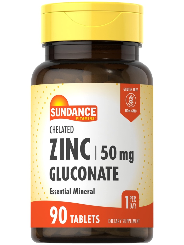Sundance Zinc Supplément 50mg.90 comprimés.