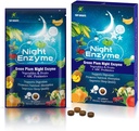 Night Enzyme, Daily Multi Digestive Enzyme, Green Plum Fruit and Vegetables mit Probiotics, Relief Bloating, bessere Schlafqualität, für Männer und Frauen, fördern Verdauungs- 30 Tabletten