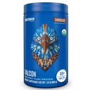 BIRDMAN Falcon Poudre de protéines végétaliennes organiques, sans Stevia et sans sucre, protéines végétales, faible teneur en glucides, sans produits laitiers, kéto, protéines non lactoniques, probiotiques, protéines de pois - 18 portions - 1,32lb