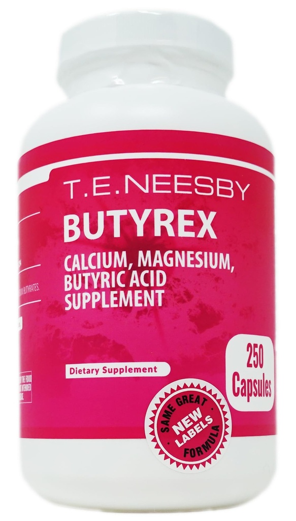Butyrex Calcium/Magnesium Butyrate Complex: 250 Kapseln