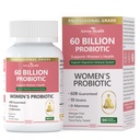 Probiotika und Bio-Präbiotika für Frauen pH Balance & Digestion- 60 Milliarden CFU Vaginale Probiotika mit Cranberry D-Mannose, Vegan & Non-GMO für Urinary Tract & Immune | 90 Caps