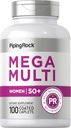 Multivitamine de roche piquante pour les femmes 50 Plus de 100 Caplets enduits