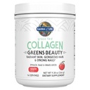 Garten des Lebens Gras Fed Collagen Greens Beauty Powder - Apple, 14 Servierungen, für Frauen Haut Haarnägel Gelenke, Collagen Peptide Pulver + Protein + Greens Supplement