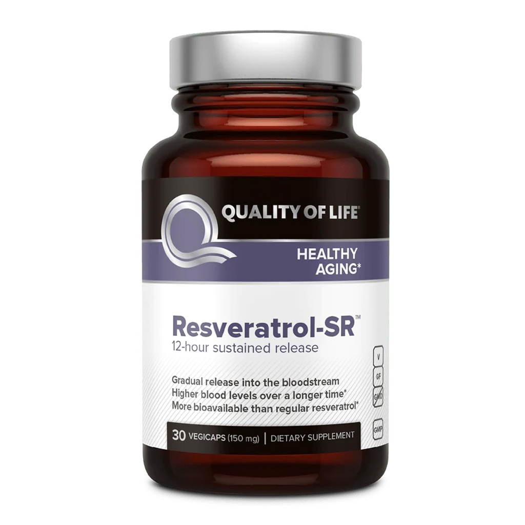 Qualität der Life Resveratrol SR - Leistungsstarke Anti Aging Alle natürlichen Formel - 30 Vegicaps