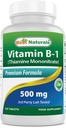 Best Naturals Vitamin B1 als Thiamine Mononitrate 500 mg 120 Tabletten (120 Graf (Pack von 1))