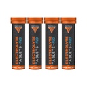 Flüssige taktische Effervescent Hydration Tablets, Elektrolyt-Ersatz- und Dehydrierungsvorbeugung, 4 Pack, 40 Servierungen (Orange Ananas)
