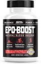 Supplément de fer de construction de sang naturel. Soutien RBC fabriqué aux États-Unis avec Echinacea & Dandelion Root pour aider VO2 Max, Energy, Endurance (1-Pack)