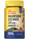 Sundance Magnesium Glycinate Gummie | 200mg | 50 Count | Grape Flavor | Vegan, Non-GMO und glutenfreie Ergänzung