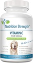 Vitamin C für Hunde, um Herz-Kreislauf-Gesundheit zu unterstützen, helfen, das Immunsystem zu stärken, freie Radikale Verteidigung und Sustain Collagen-Synthese, 120 Kautabletten