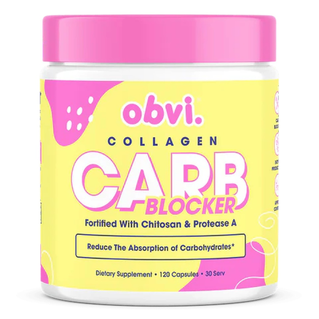 Obvi Guilt-Free Carb Blocker | Unterstützt Fitness Ziele | Carb Absorption Blocker mit weißen Nierenbohnen Extrakt | 120 Kapseln, 30 Portionen