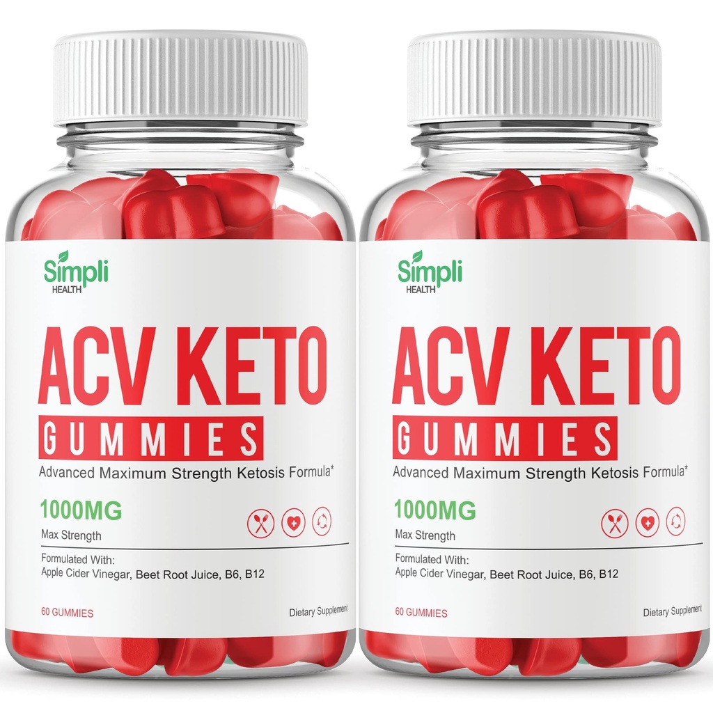 Simpli ACV Keto Gummies Simpli Santé ACV Keto Gummies Extra Force (120 Gummies)