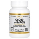 California Gold Nutrition CoQ10 mit PQQ, Ubiquinone USP, Tapioca Veggie Softgel mit Sonnenblume Lecithin, 100 mg, 60 Veggie Softgel