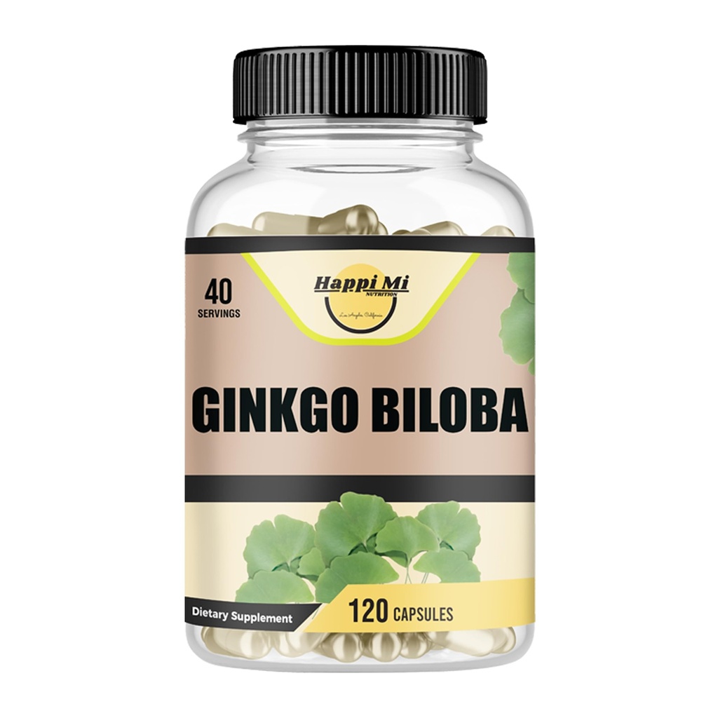 Ginkgo Biloba 1800mg, Ginkgo Biloba Organic, Memory & Brain Function Support, verbessert Konzentration und kognitive Unterstützung, Clarity, 120 Veggie Caps, Non GMO, 120Caps