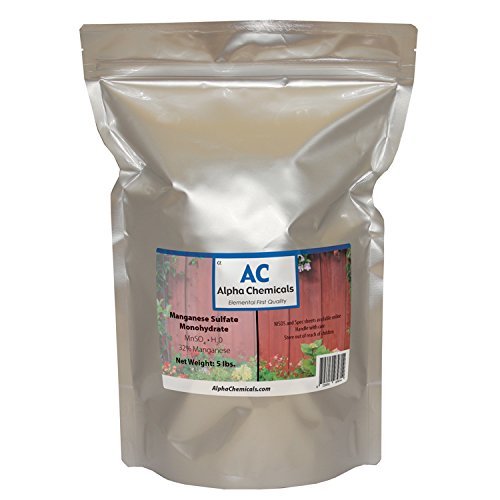 Sulfate de manganèse monohydraté - 32 % Mn - 5 livres