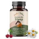 Peak + Valley Natural Sleep Aid for Adults - 60 Capsules pour le sommeil profond - 3 mg Melatonin, L Theanine, Camomile, Ashwagandha - Pilules de couchage à base de plantes naturelles - Extra Strength Calming Sleep Aid