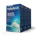 Navage SaltPod Bundle 3 30-Packs (90 SaltPods) - Navage Salt Pod Refills Only - Exklusiv für das Navage Nasal Bewässerungssystem - Sinus Rinse und Saline Pods für schnelle und beruhigende Relief
