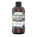 Bio Black Seed Oil - USDA Certified Organic Black Cumin Seed Oil Liquid – High Thymoquinone Content – Non-GMO und Cold-Pressed – Rich Source of Omega-6 & Omega-9 Fettsäuren - 8 Oz