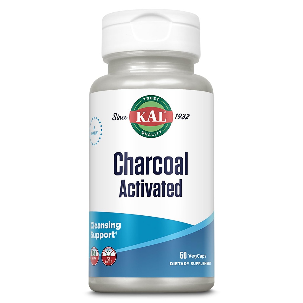KAL Charbon 280mg - 50 gélules