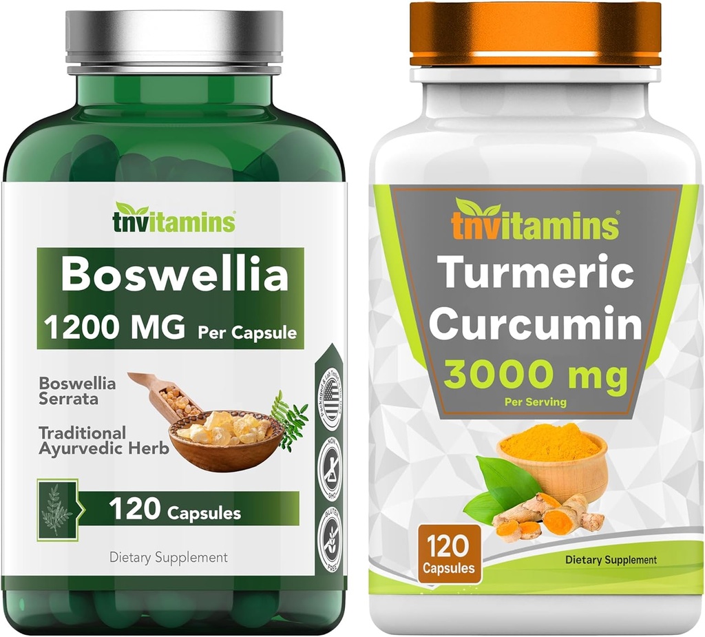 Boswellia Serrata & Kurkuma mit schwarzem Pfeffer