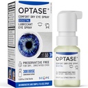 Optase Comfort Dry Eye Spray - Konservierungsfreie künstliche Tränen Tropfen Alternative - trockene Augentropfen in einem bequemen Spray - Mehrzweckflasche, Kontaktlinsen sicher - .58 fl oz