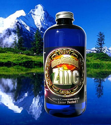 Silver Mountain Minerals Kolloidal Zink Liquid Mineral Konzentrat 16 Oz. 240 PPM