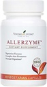 Young Living Allerzyme - 90 ct Nahrungsergänzungskapseln - Vegetarischer Enzymkomplex mit Tarragon und Ginger Premium ätherische Öle für Verdauungshilfe