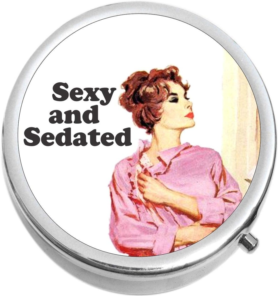 Sexy und sedated Medizin Vitamin Pille Box