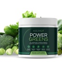 AgelessLX Power Greens, 42 superaliments avec probiotiques, enzymes et fibre prébiotique pour l'énergie améliorée, l'immunité et la santé digestive, 30 portions
