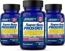 SUPER BETA PROSTATE Advanced Chewables - Supplément Prostate Support pour la santé des hommes (180 Chews, 3-Pack)